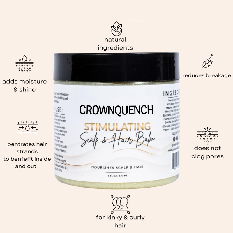 CrownQuench Natural Hair Balm