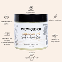 CrownQuench Natural Hair Balm